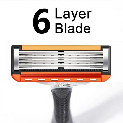 Men’s Razor Blade Cartridge Set, 48/24 Blades with Razor Handle