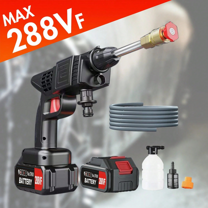 Battery‑Powered High Pressure Spray Gun, Cordless Portable Power Washer for Car, Yard & Outdoor Cleaning