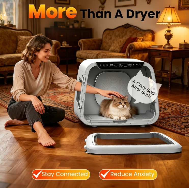 Pet Dryer Box for Dogs & Cats