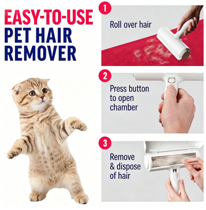 Pet Hair Remover – Original Size Reusable Lint Roller
