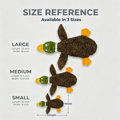 Squeaky Dog Toys with Soft Durable Fabric for Small