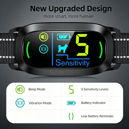 Dog Bark Collar, Rechargeable Smart Collar