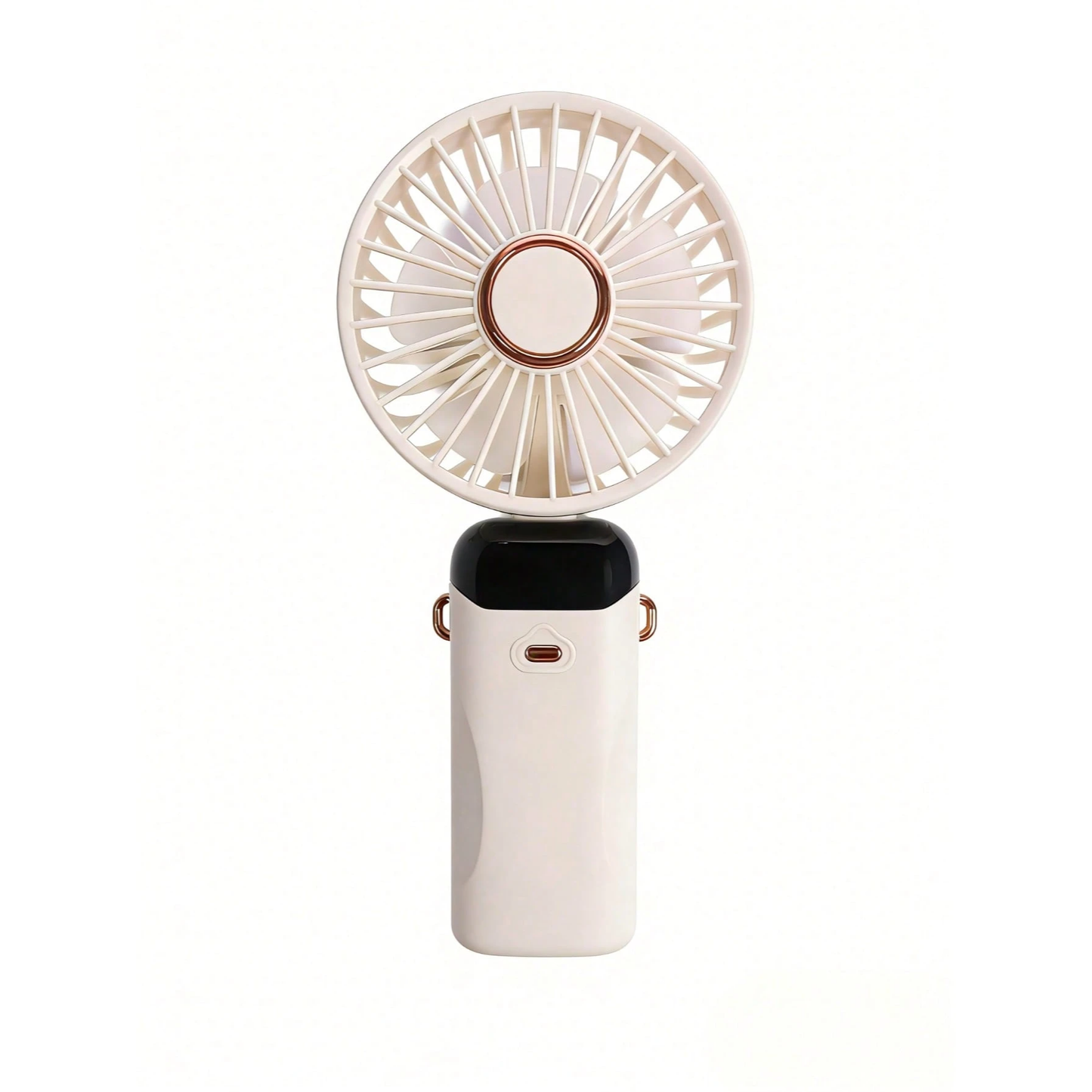 2026 Upgrade Edition Fan | 1200mAh USB Charging, LED Digital Screen, 6 Speed Modes, 90° Adjustable Angle
