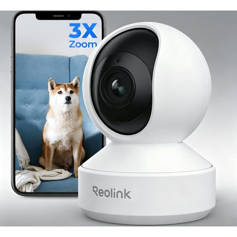 Smart 4K UHD Pan & Tilt Dual-Band Wi-Fi 6 Indoor Security Camera