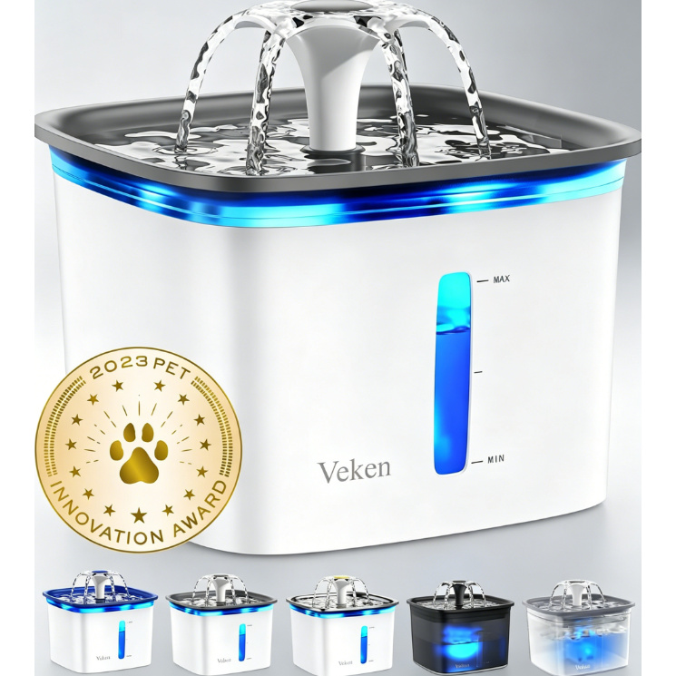 95oz/2.8L Pet Fountain