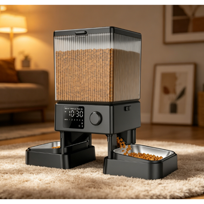 Automatic Cat Feeder for 2 Cats
